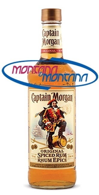 CAPTAIN MORGAN SPICED RUM  35%  0.750 L