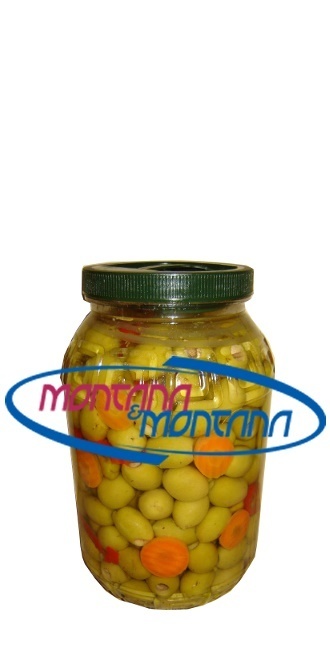 OLIVES GREEN PITTED 3kg
