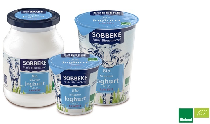 YOGURT SOEBBEKE NATURAL - ORGANIC LOW FAT YOGURT 1.5% FAT 500g