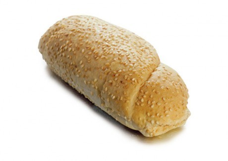 HOT DOG SMALL - WHITE ROLL WITH SESAME 60g