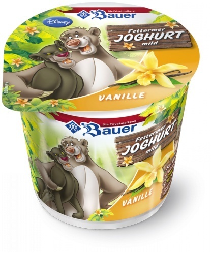YOGURT BAUER KIDS VANILLA 125g