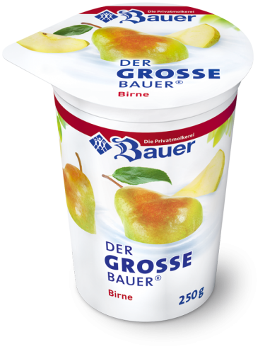 BAUER YOGURT PEAR 250g