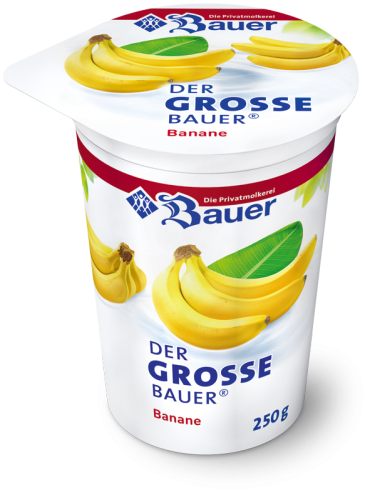 BAUER YOGURT BANANA 250g