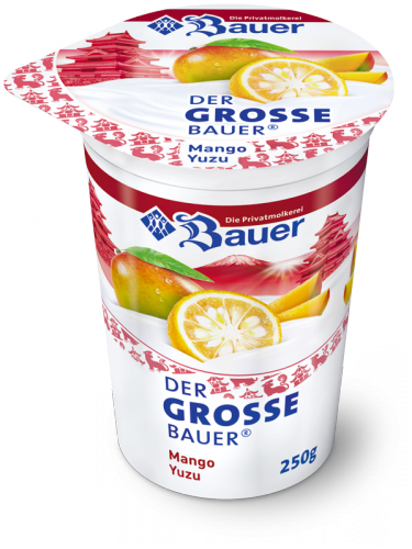 BAUER YOGURT MANGO YUZU 250g