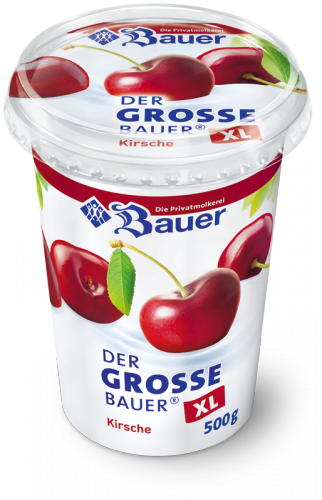 BAUER YOGURT CHERRY FRUIT XL 500g