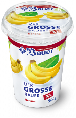 BAUER YOGURT BANANA FRUIT XL 500g
