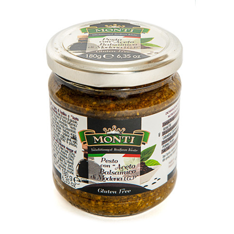PESTO with BALSAMIC VINEGAR of MODENA P.G.I. 180g