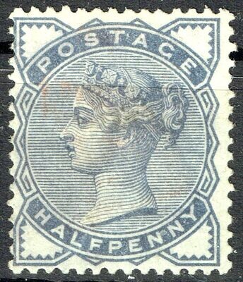 GB QUEEN VICTORIA 1883-84, ½d SLATE BLUE, SG 187, Mi.72, MINT