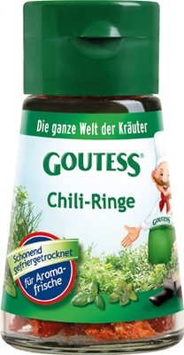 GOUTESS CHILLI RINGS LYOPHILIZED 2.5g