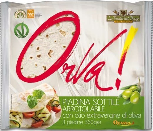 PIADINA with EXTRA VIRGIN OLIVE OIL 360g
