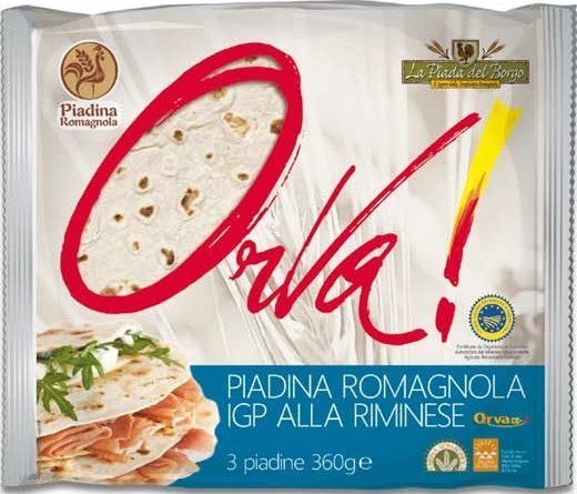 PIADINA ROMAGNOLA IGP ALLA RIMINESE 360g