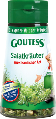 GOUTESS SALAD HERBS MEXICAN STYLE LYOPHILIZED 19g