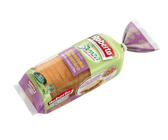 ROBERTO BREAD WITH LOW CONTENTS GLYCEMIC 400g