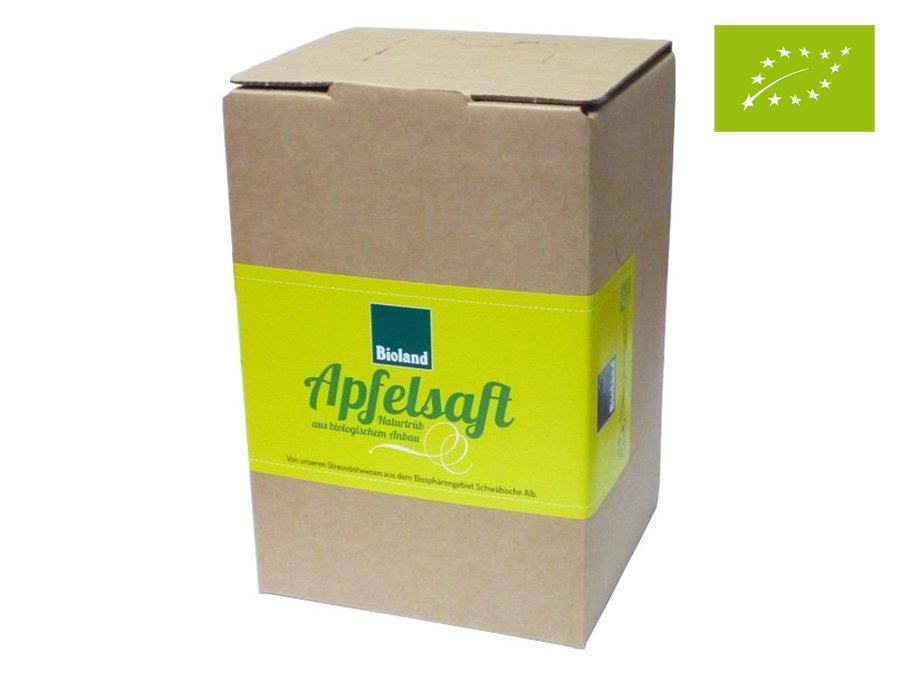 APPLE JUICE NATURAL ORGANIC  5L