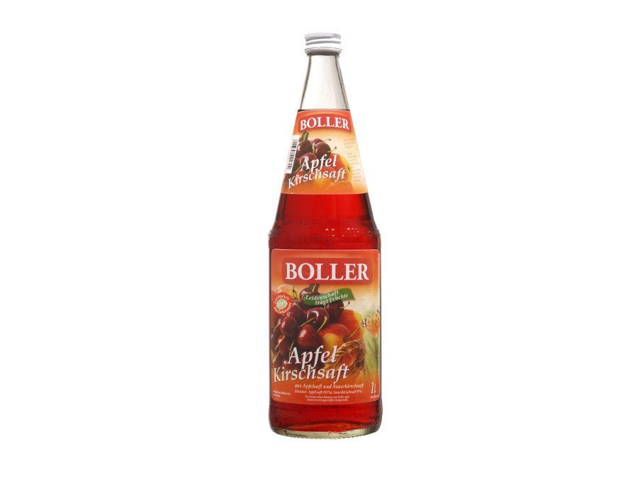 BOLLER APPLE & CHERRY JUICE NATURAL 1L