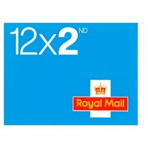 SECOND CLASS SELF ADHESIVE STAMP SHEET of 12