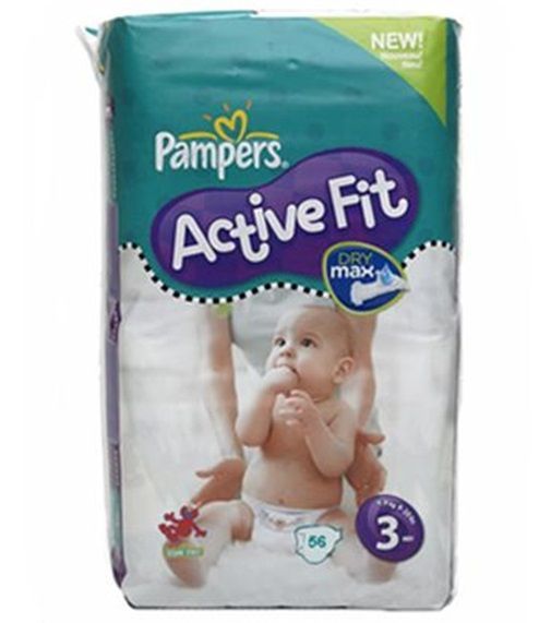 PAMPERS ACTIVE FIT DRY MAX SIZE 3 x56/Pack, 4-10kg MIDI