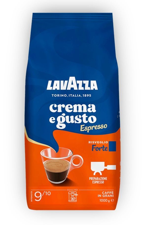 LAVAZZA CREMA e GUSTO FORTE ESPRESSO GROUND COFFEE 1kg