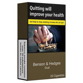 BENSON &amp; HEDGES NEW DUAL TT 20s