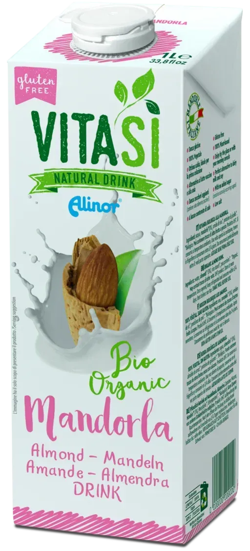 VITASI ALMOND ORGANIC DRINK BY ALINOR 1L