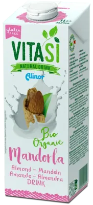 VITASI ALMOND ORGANIC DRINK BY ALINOR 1L VITASI ALMOND ORGANIC DRINK BY ALINOR 1L