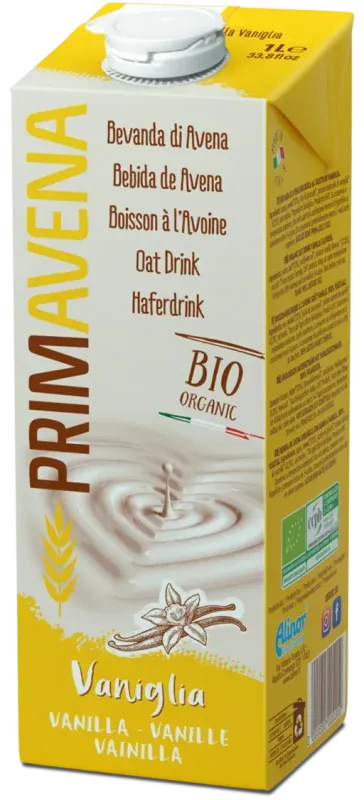 PRIMAVENA VANILLA NATURAL ORGANIC OAT DRINK BY ALINOR 1L