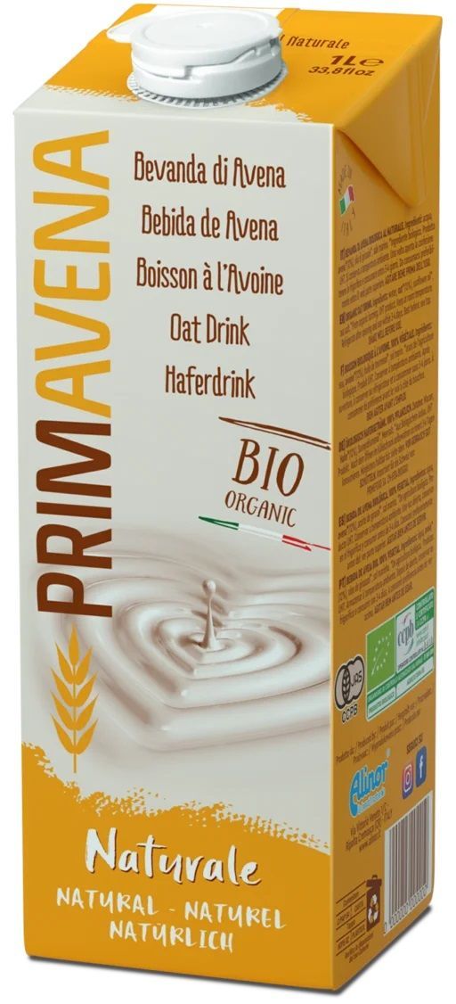 OAT DRINK NATURAL ORGANIC BY ALINOR 1L
