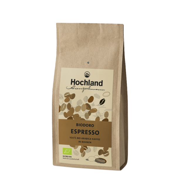 COFFEE ORGANIC BIODORO ESPRESSO 500g