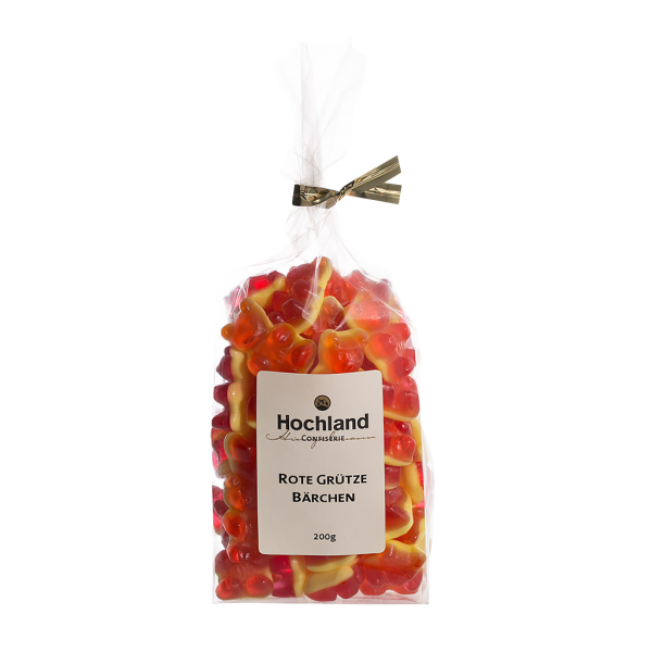FRUIT GUMS RED GROATS BEAR by HOCHLANDS 200g