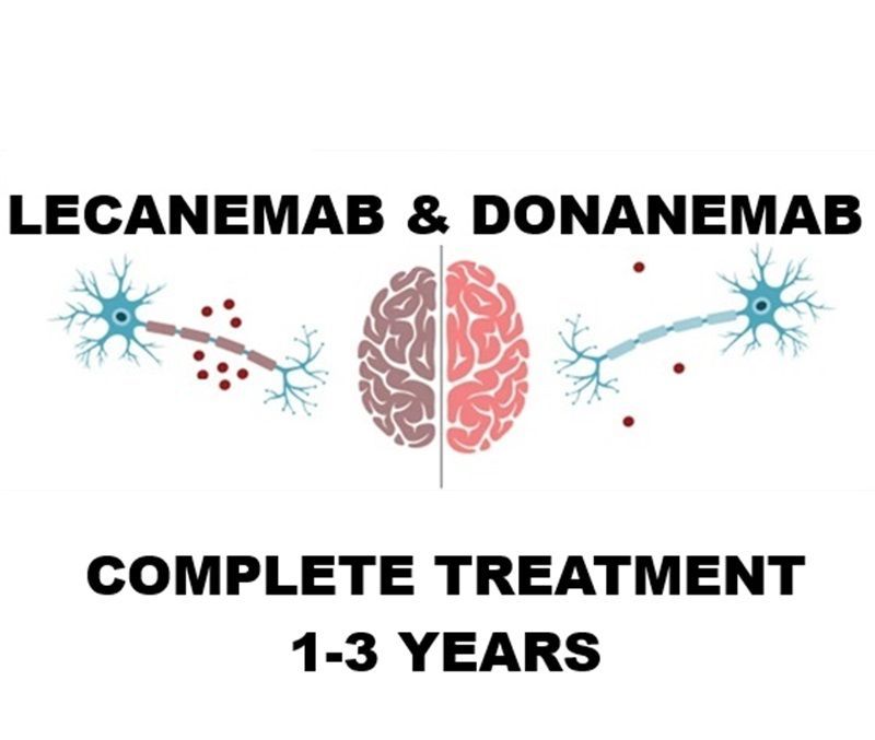 LECANEMAB and DONANEMAB  COMBINED TREATMENT