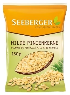 MILD PINE KERNELS by SEEBERGER 150g