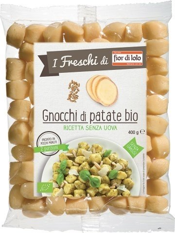 ORGANIC POTATO GNOCCHI GLUTEN FREE, FAT FREE FIOR DI LOTO 400g