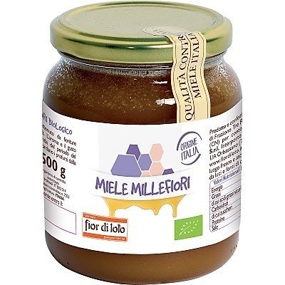HONEY WILDFLOWER ORGANIC FIOR DI LOTO 500g