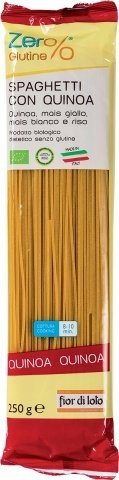SPAGHETTI WITH QUINOA ORGANIC FIOR DI LOTO 250g