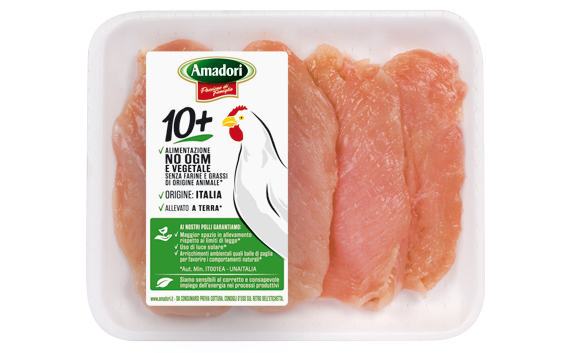 AMADORI CHICKEN BREAST SLICES 350g