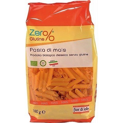CORN PASTA ORGANIC, GLUTEN FREE FIOR DI LOTO 500g