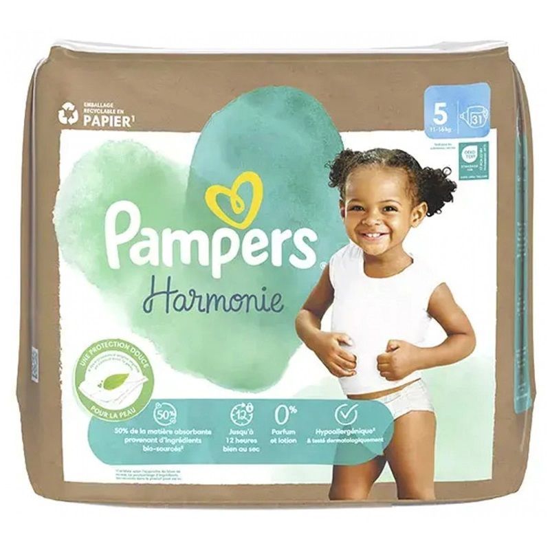 PAMPERS HARMONIE SIZE 5 JUNIOR, JUNIOR+, 11-16kg