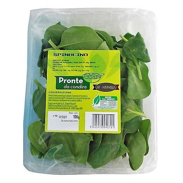 BABY LEAF SPINACH BY MONTANELLA 100g