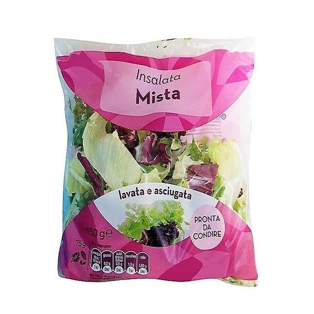 MIXED SALAD (RADICCHIO, LETTUCE, ICEBERG, LAMB LETTUCE) BY MONTANELLA 150g