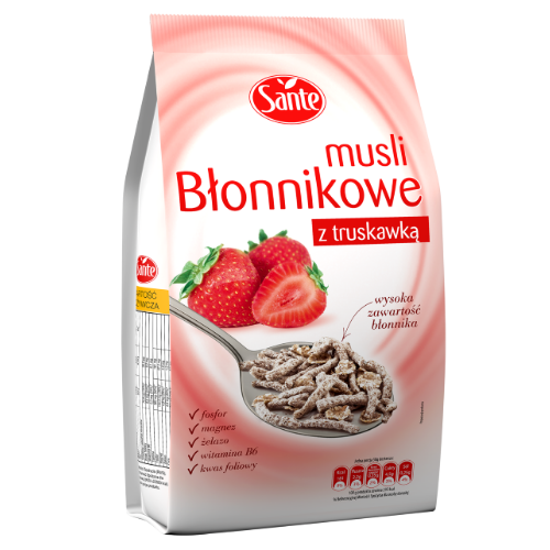 MUESLI WITH STRAWBERRY 200g