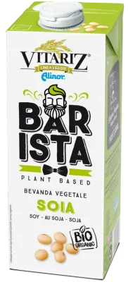 VITARIZ BARISTA SOY ORGANIC PLANT-BASED DRINK BY ALINOR 1L
