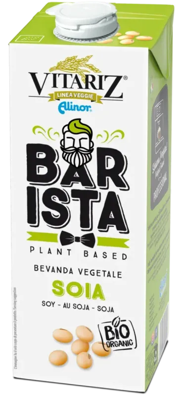 VITARIZ BARISTA SOY ORGANIC PLANT-BASED DRINK BY ALINOR 1L