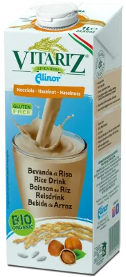VITARIZ HAZELNUT ORGANIC RICE DRINK BY ALINOR 1L