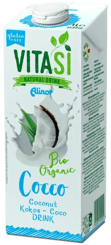 VITASI COCCO ORGANIC DRINK BY ALINOR 1L VITASI COCCO ORGANIC DRINK BY ALINOR 1L