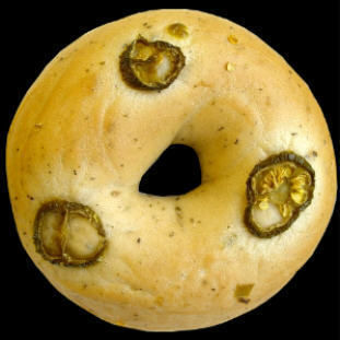 BAGEL CHEESE & JALAPENO