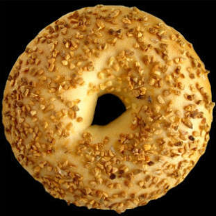 BAGEL ROASTED GARLIC