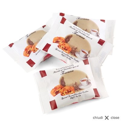 CANTUCCINI with CHOCOLATE DROPS 20g