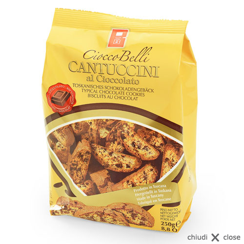 CANTUCCINI with CHOCOLATE DROPS 200g
