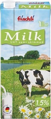 UHT SEMI-SKIMMED MILK 1L