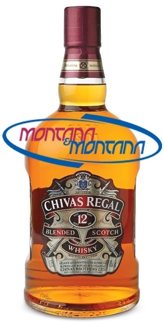 CHIVAS REGAL 12 years old SCOTCH WHISKY 40% 1.750 L
